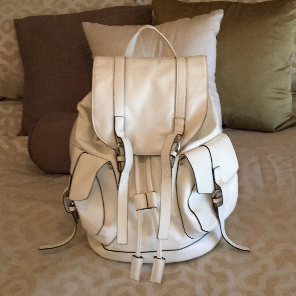 White Topshop backpack purse $40 OBO